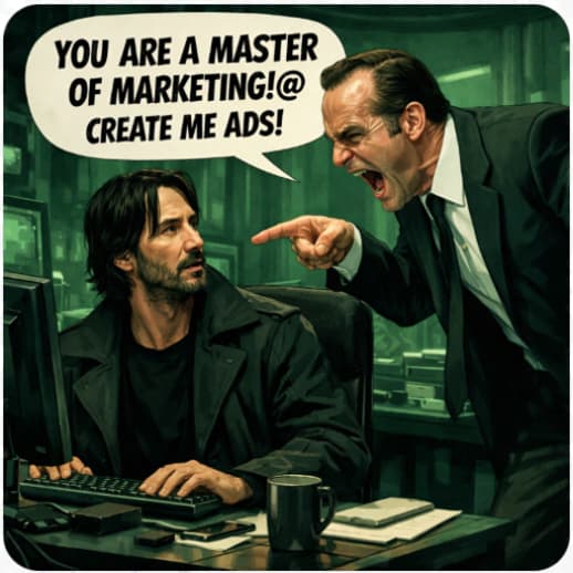 Neo as a marketing guru